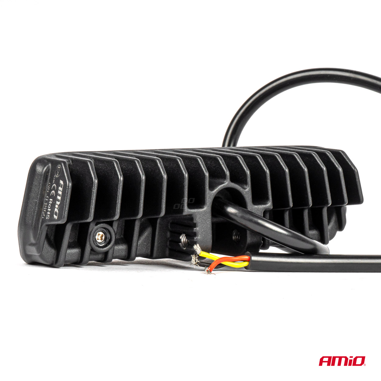 AMIO - Προβολεας Οδηγησης Στρογγυλος IP67 3600LM 10-30V - 41W - 6000K - 9 LED - 146X146X82MM - 1 Τεμ. (03869/AM) - Thumbnail 2