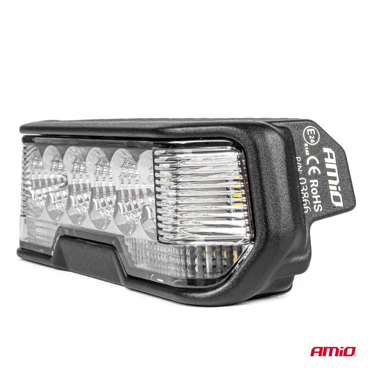 AMIO - Προβολεας Οδηγησης Στρογγυλος IP67 3600LM 10-30V - 41W - 6000K - 9 LED - 146X146X82MM - 1 Τεμ. (03869/AM) - Thumbnail 4