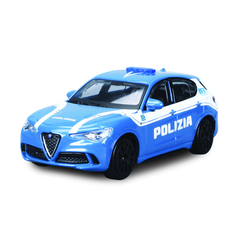 Μινιατουρες Περιπολικα Αστυνομιας Polizia 1:43 Burago LAMPA - 24 Τεμ. - Thumbnail 2