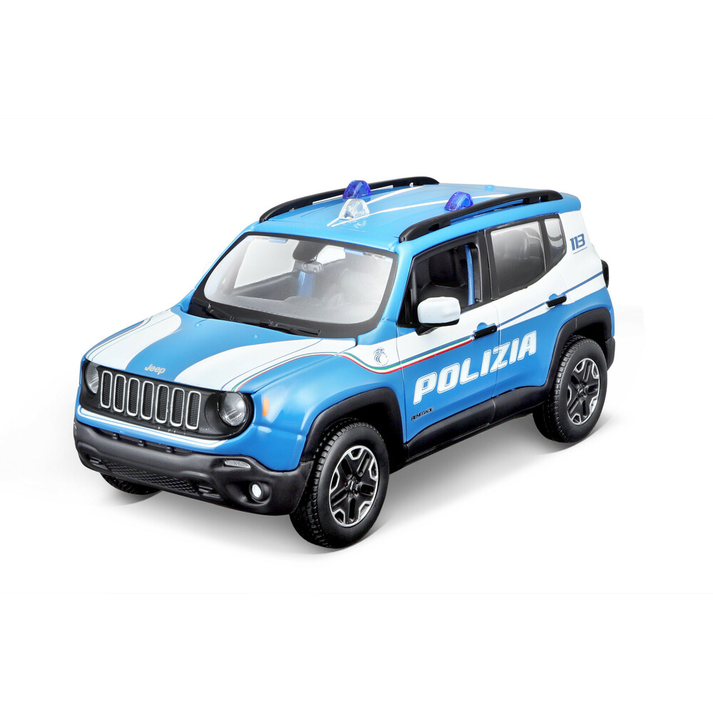 Μινιατουρες Περιπολικα Αστυνομιας Polizia 1:43 Burago LAMPA - 24 Τεμ. - Thumbnail 3
