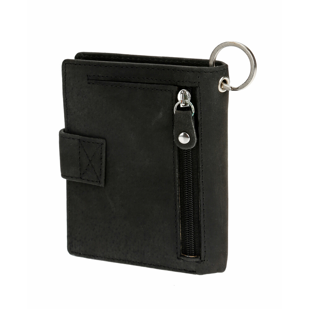 Πορτοφολι Δερματινο Για Καρτες & Χρηματα Biker Wallet Me 45CM Αλυσιδα Rfid Προστασια Σε Μαυρο Χρωμα LAMPA - 1 Τεμ. - Thumbnail 4