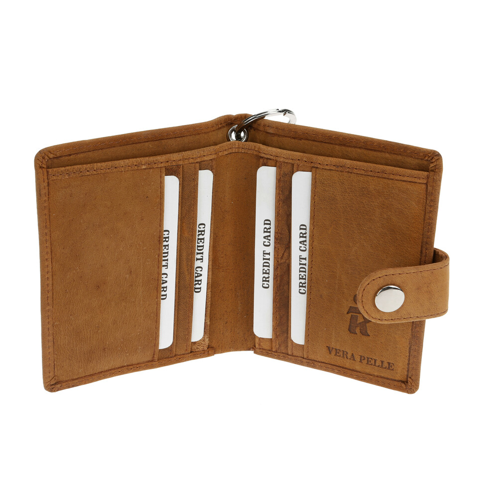 Πορτοφολι Δερματινο Για Καρτες & Χρηματα Biker Wallet Me 45CM Αλυσιδα Rfid Προστασια Σε Καφε Χρωμα LAMPA - 1 Τεμ. - Thumbnail 2