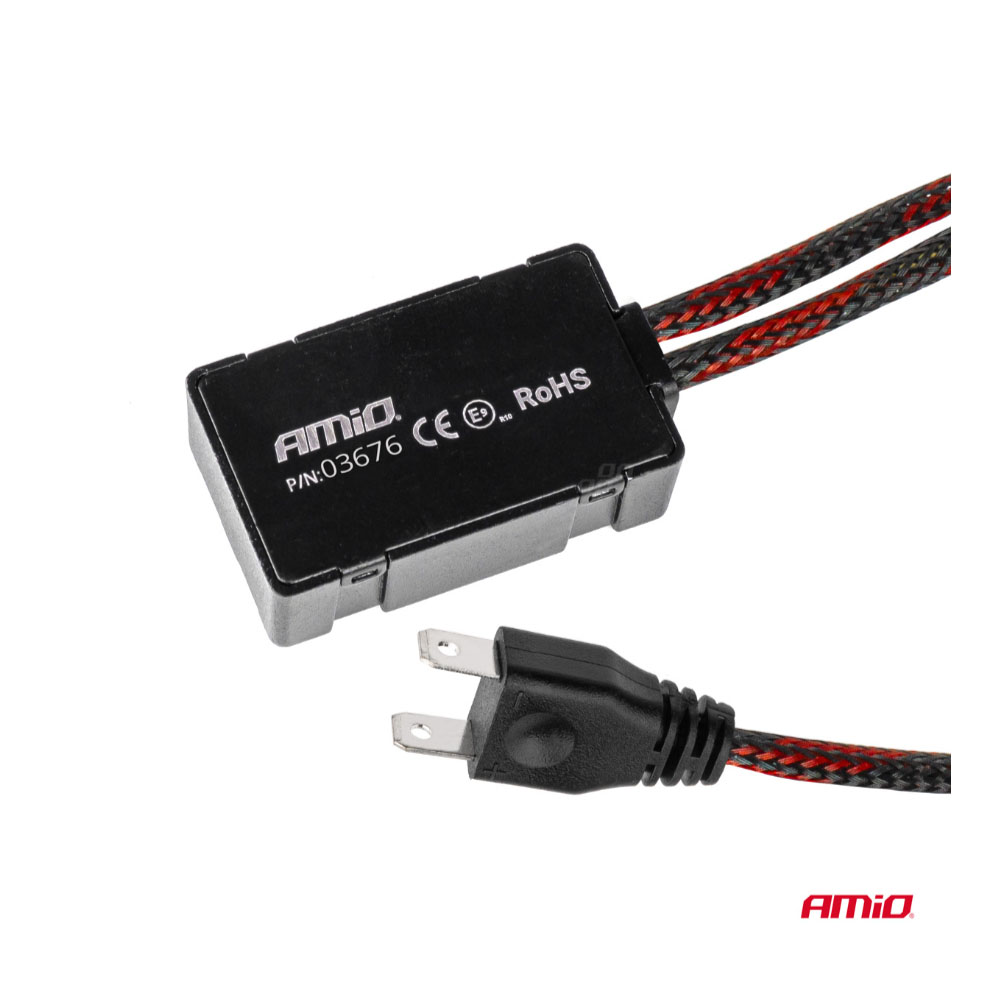 AMIO - Λαμπες H7-6 9>48V 6.500K 4.500LM 50W Hp Series LED Can-bus Με Ψυκτρα - 2 Τεμ. (03676/AM) - Thumbnail 5