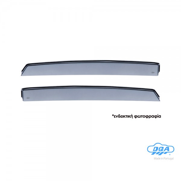 ΖΕΥΓΑΡΙ ΠΙΣΩ ΑΝΕΜΟΘΡΑΥΣΤΕΣ ΓΙΑ HYUNDAI SANTA FE 5D 2018+ ΑΠΟ ΕΥΚΑΜΠΤΟ ΧΥΤΟ ΑΚΡΥΛΙΚΟ ΓΥΑΛΙ (CAST ACRYLIC GLASS) DGA - 2 ΤΕΜ.