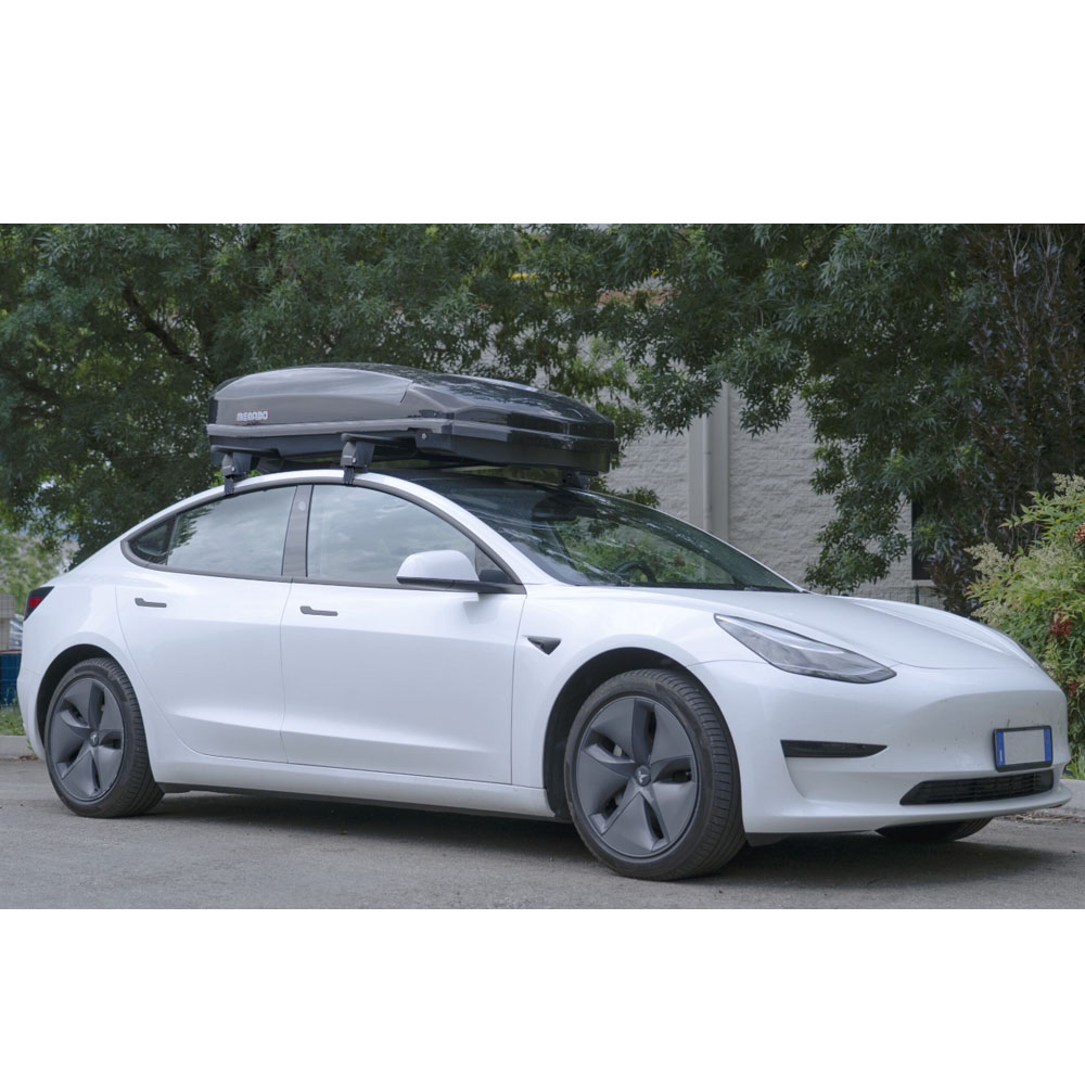 Μπαρες Οροφης Αλουμινιου Με Ακρα Oe Tesla Model Y Με Κλειδαρια 137CM MENABO - 2τεμ. - Thumbnail 5