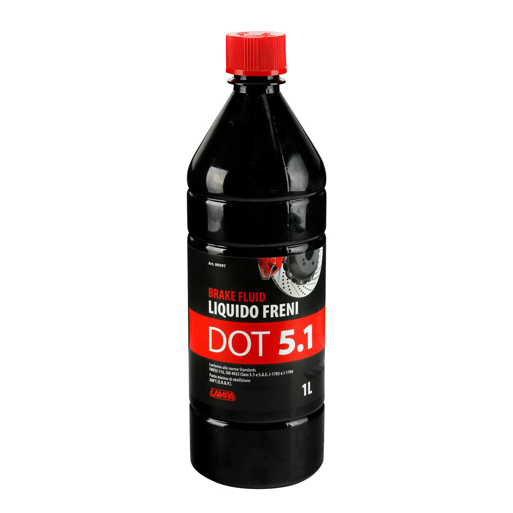 ΥΓΡΟ ΦΡΕΝΩΝ DOT 5.1 - FMVSS 116 / ISO 4925 CLASS 5.1 / SAE J-1704 1000ml LAMPA - 1 ΤΕΜ.