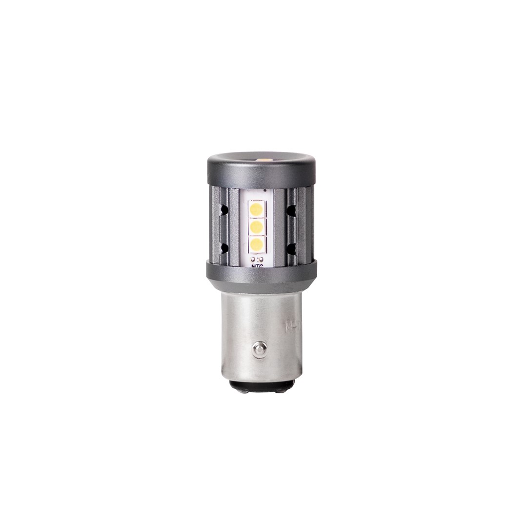Λαμπακι P21/5W BAY15D 12/24V 1157 600LM 4W 15X3030SMD LED Can-bus Λευκο Platinium Blister - 1 Τεμ. - Thumbnail 2