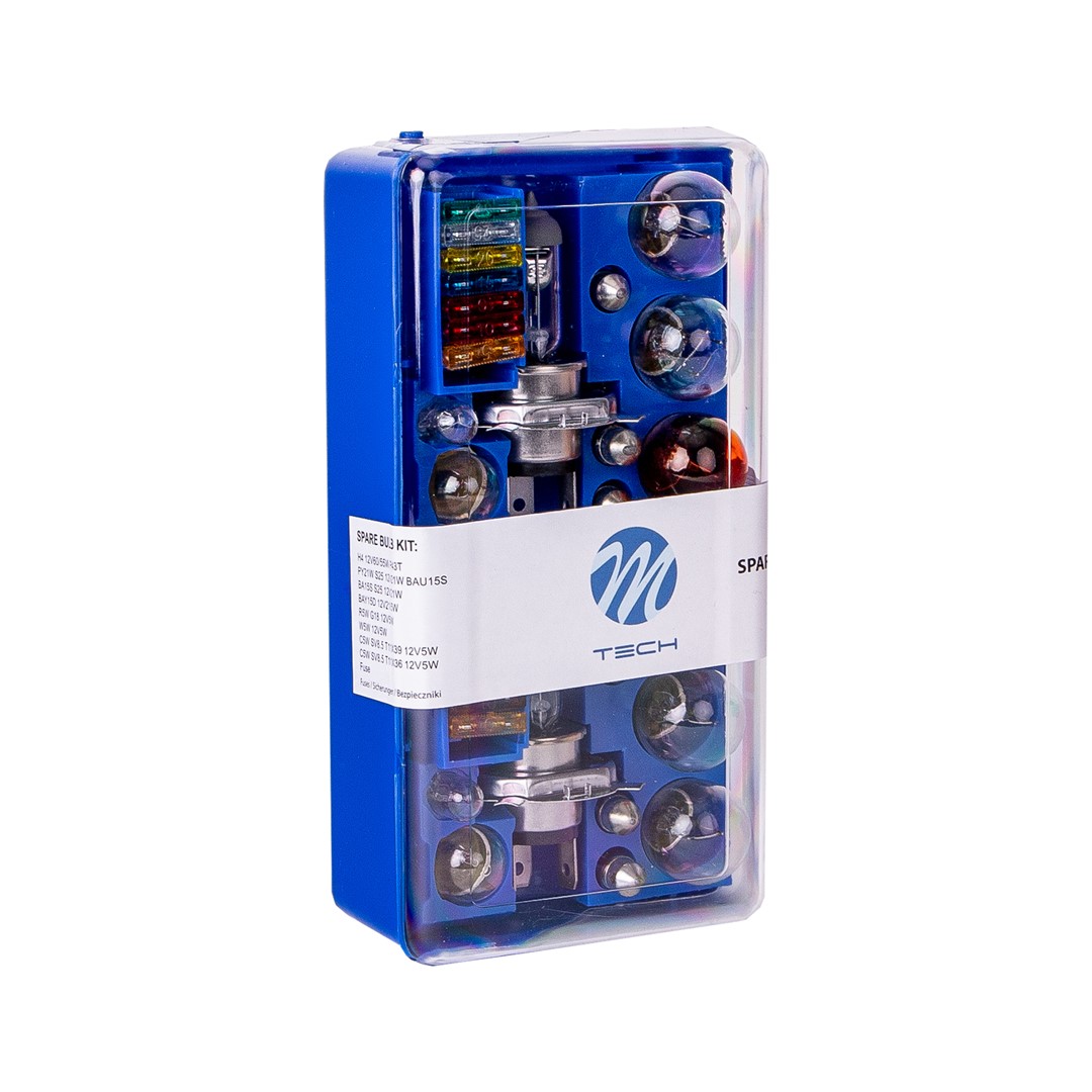 H4 12V ΑΝΤΑΛΛΑΚΤΙΚΟ ΚΙΤ 32ΤΕΜΑΧΙΩΝ STANDARD ΑΛΟΓΟΝΟΥ M-TECH - 32 τεμ.