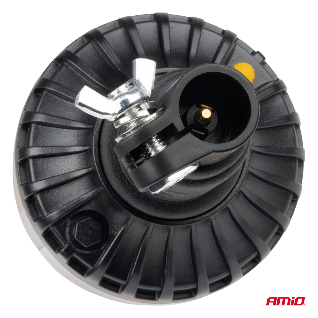 AMIO - Φαρος Heavy Duty W28P 12/24V 16LED Ελαστικος Βιδωτος Πορτοκαλι Υ169MM Φ110MM - 1 Τεμ. (04104/AM) - Thumbnail 6