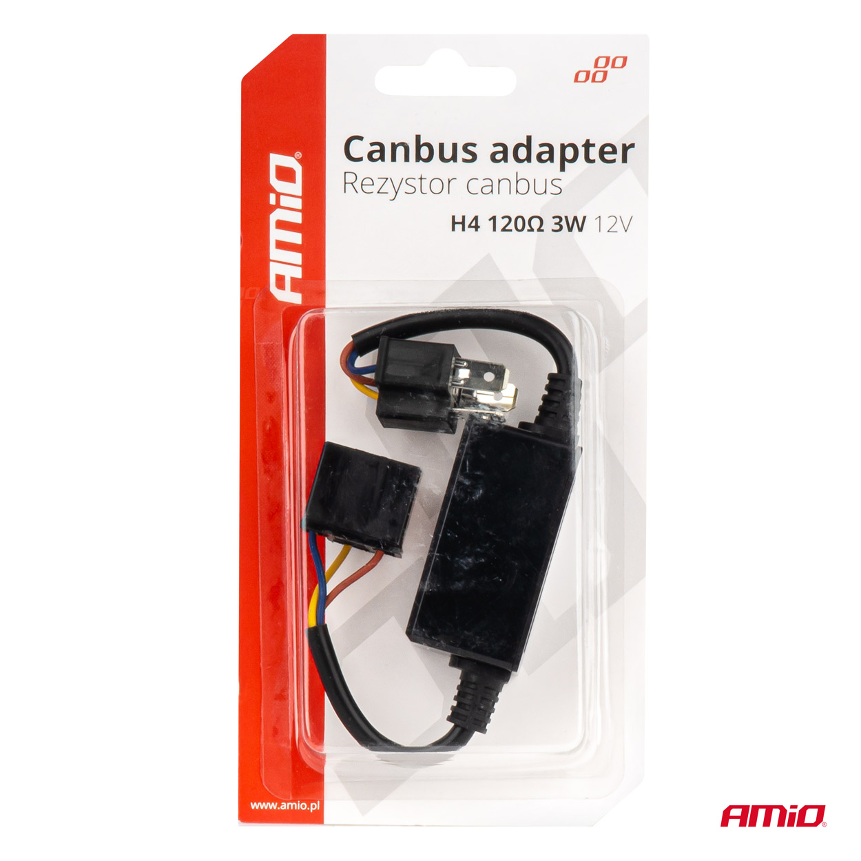 AMIO - Αντισταση Για Λαμπες LED H4 12V 3W 120ω - 1 Τεμ. (04127/AM) - Thumbnail 5