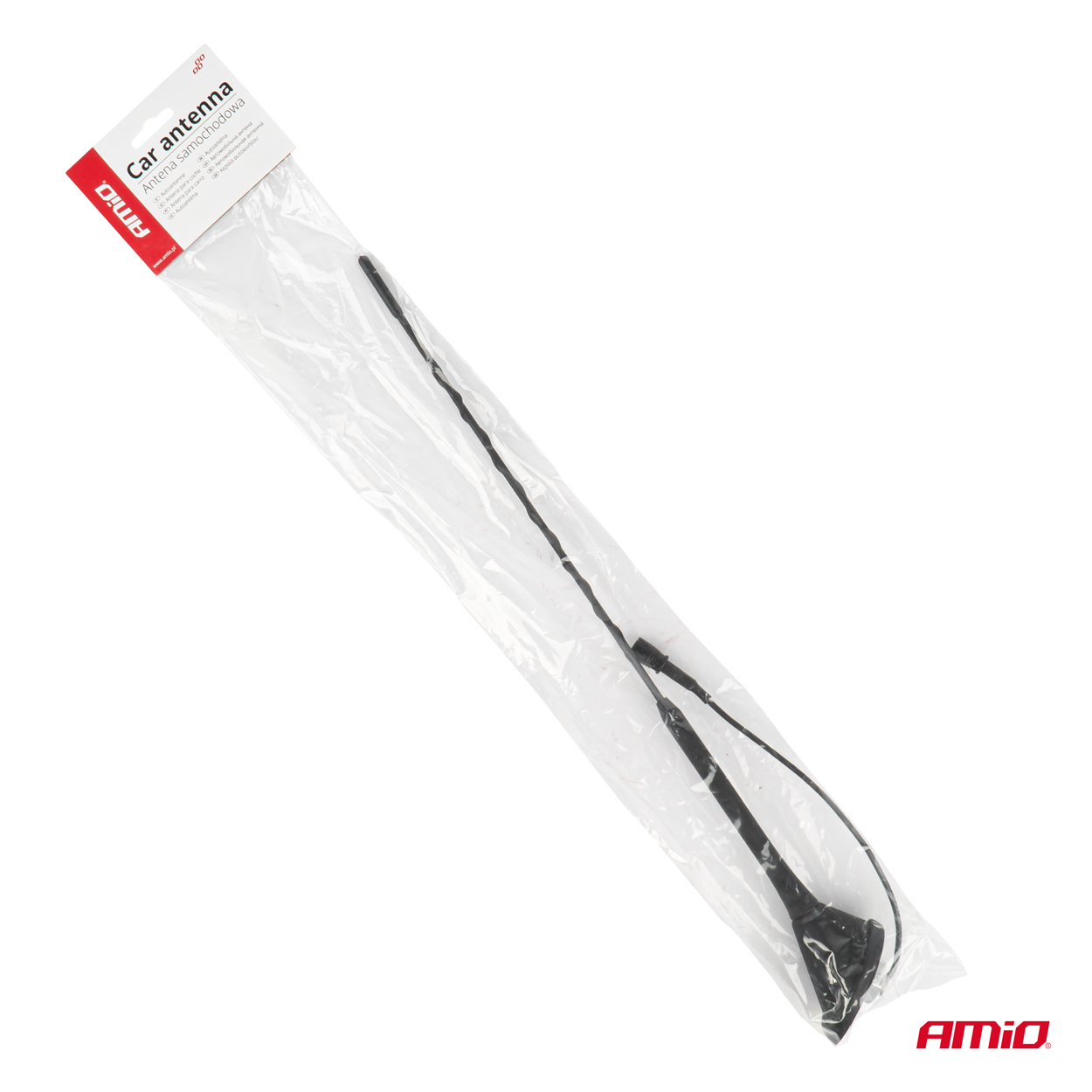AMIO - Κεραια Οροφης ANT11 45.4 Cm Με Καλωδιο 20CM Και Φισα RAKU-2 Universal Μαυρη - 1 Τεμ. (04155/AM) - Thumbnail 7