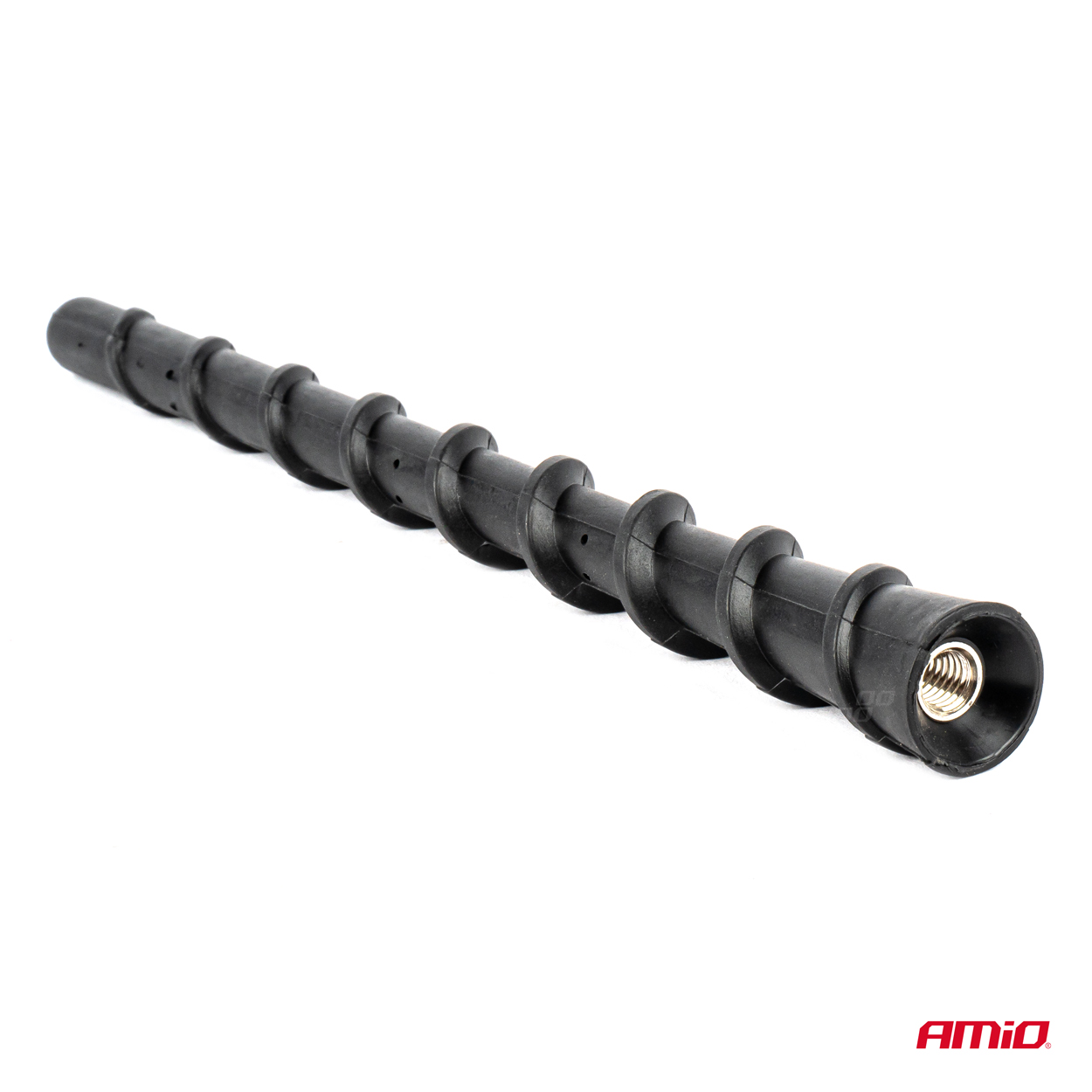 AMIO - Κεραια Οροφης ANTM10 18CM Με 2 Ανταπτορες 5-6MM Μαυρη - 1 Τεμ. (04160/AM) - Thumbnail 2