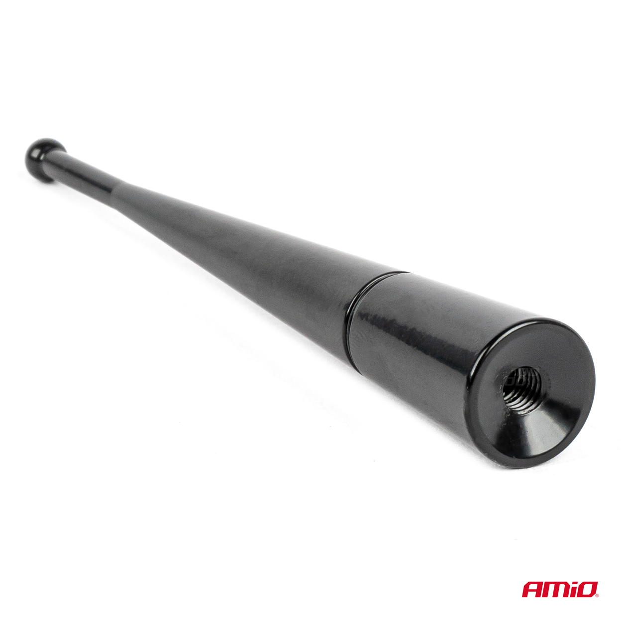 AMIO - Κεραια Οροφης ANTM13 10CM Με 2 Ανταπτορες 5-6MM Μαυρη - 1 Τεμ. (04163/AM) - Thumbnail 2