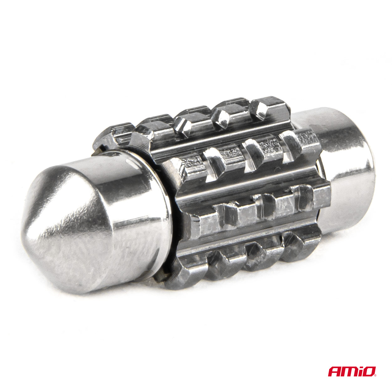 AMIO - Λαμπακια Πλαφονιερας 31MM 12/24V C5W 5500K 12XSMD 2016 Can-bus Festoon (λευκο) - 2 Τεμ. (04235/AM) - Thumbnail 3