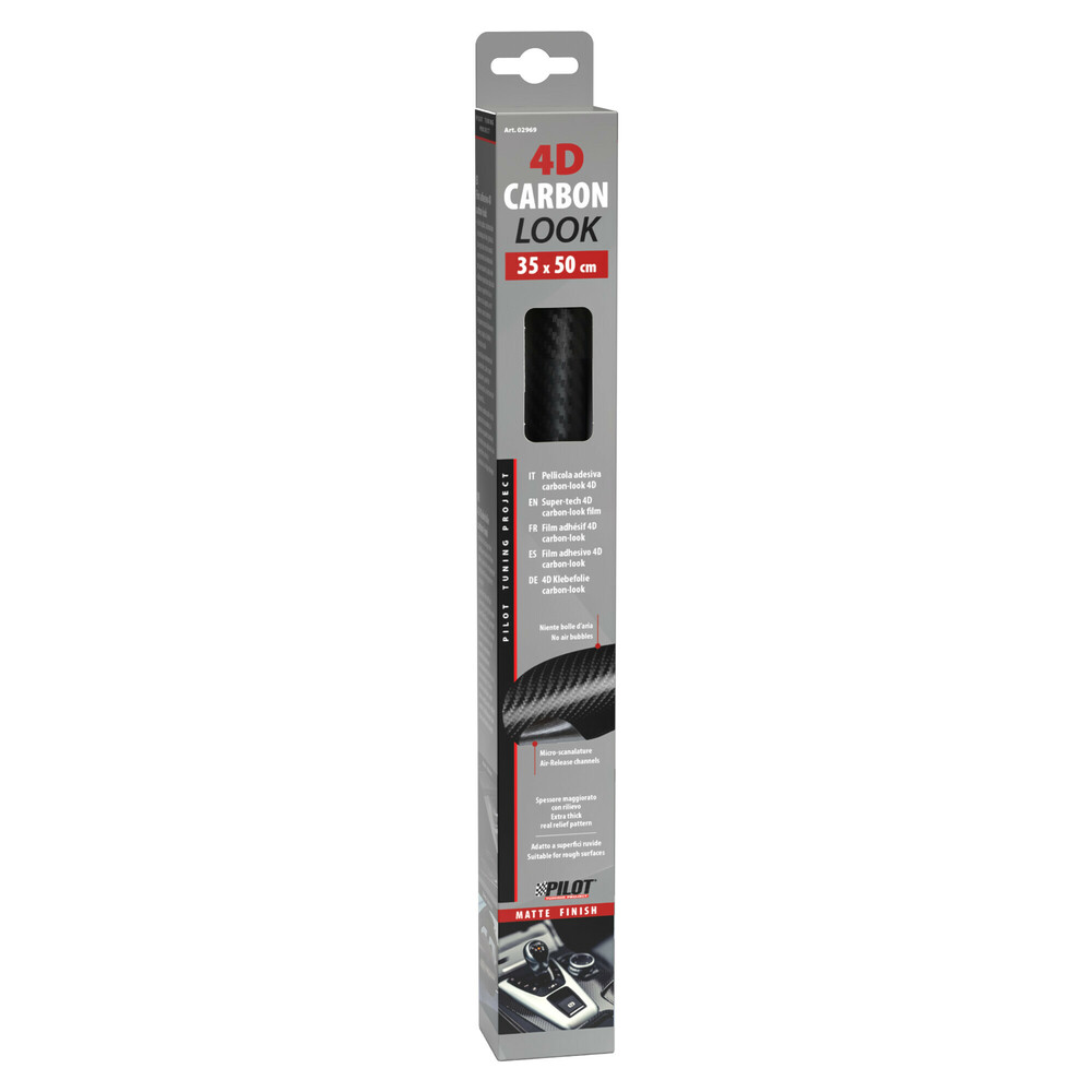 Φιλμ Carbon-look Εσωτερικης & Εξωτερικης Χρησης Ματ 4D 35X50CM LAMPA - 1 Τεμ. - Thumbnail 5