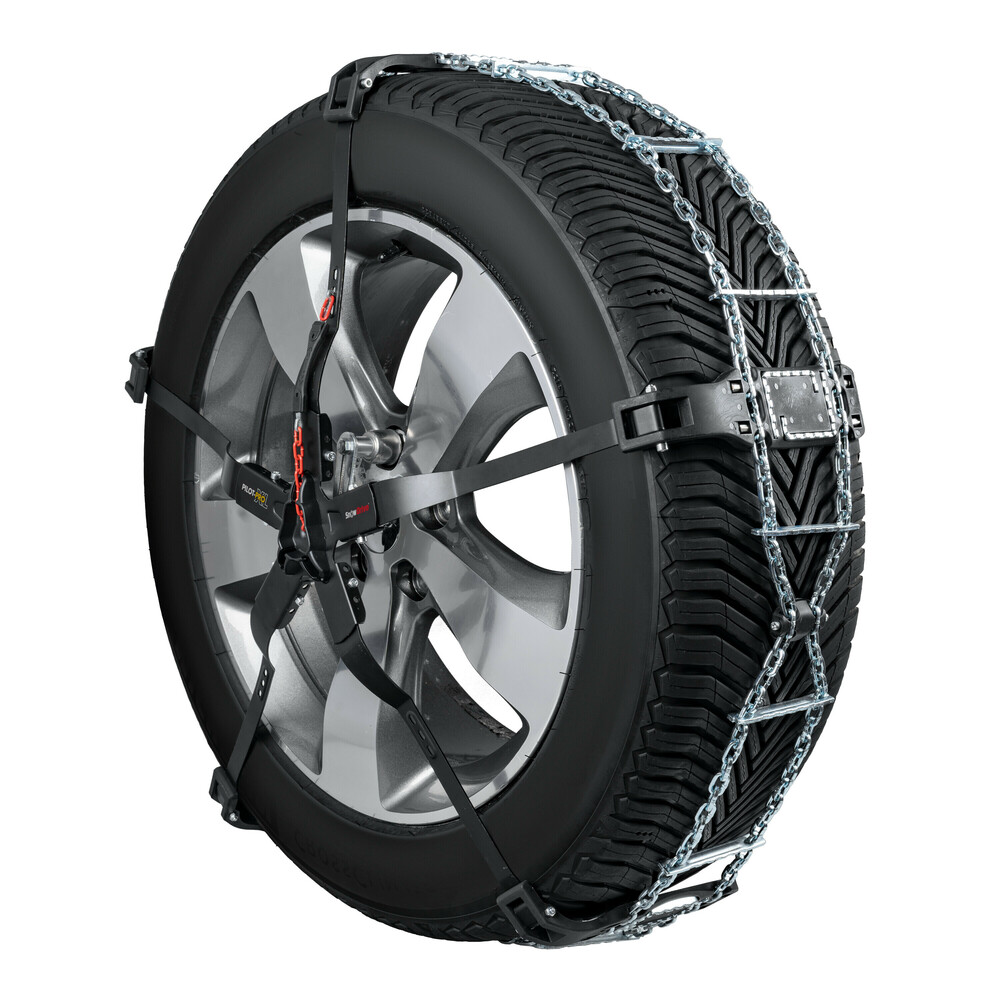 ΑΛΥΣΙΔΕΣ ΧΙΟΝΙΟΥ PILOT-PRO XL P24 ΓΙΑ SUV/VANS 3,5T MAX ME ΘΡΑΥΣΤΕΣ ΠΑΓΟΥ ΚΑΙ ΠΙΑΣΙΜΟ ΣΤΟ ΜΠΟΥΛΟΝΙ ΤΟΥ ΤΡΟΧΟΥ LAMPA- 2 ΤΕΜ.