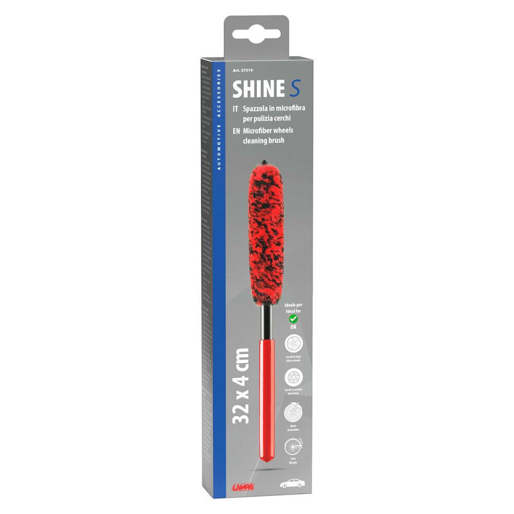 Βουρτσα Πλυσιματος Shine Για Ζαντες/τασια Μικροφιμπρα (s) 32X4CM LAMPA - 1 Τεμ. - Thumbnail 6