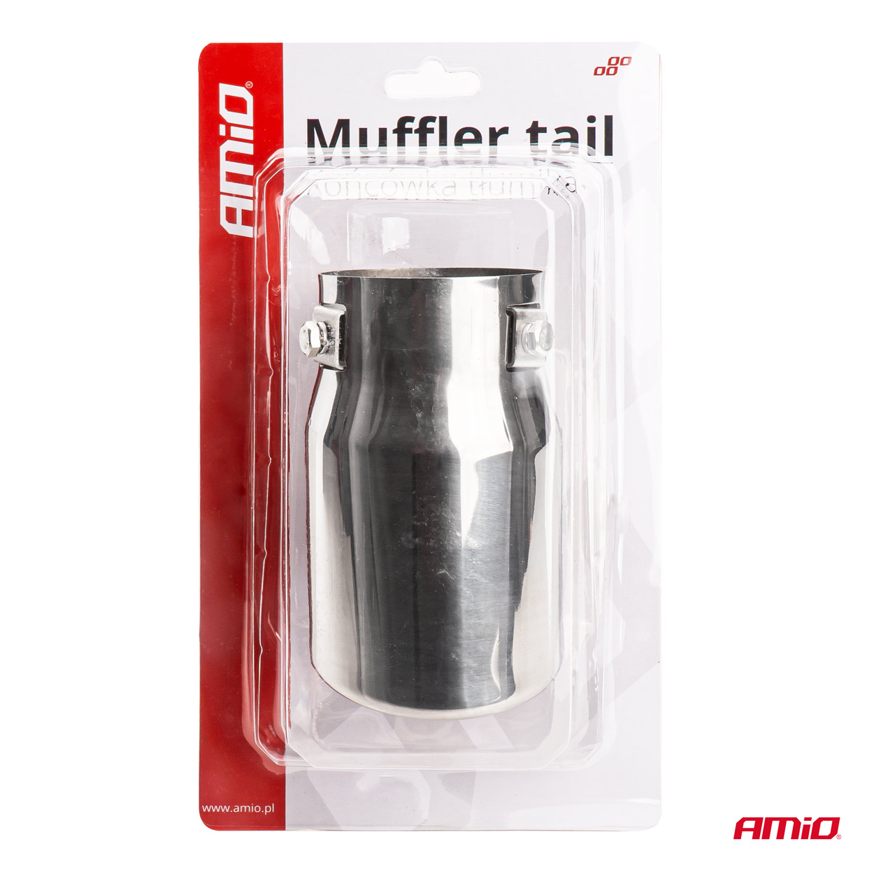 AMIO - Ακρο (μπουκα) Εξατμισης MT017 43-62MM (μηκος: 130MM) - 1 Τεμ. (02348/AM) - Thumbnail 4
