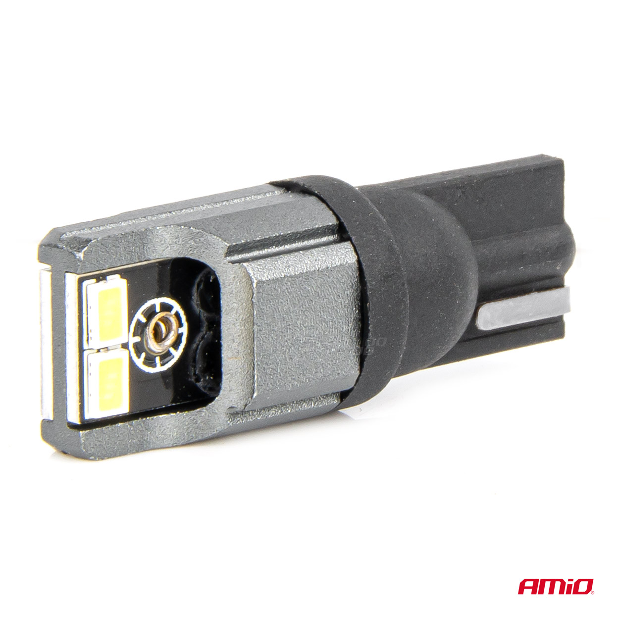 AMIO - Λαμπακια LED T10 W5W W10W 12/24V LED 4XSMD3020 Can-bus Λευκο - 2 Τεμ. (03717/AM) - Thumbnail 3