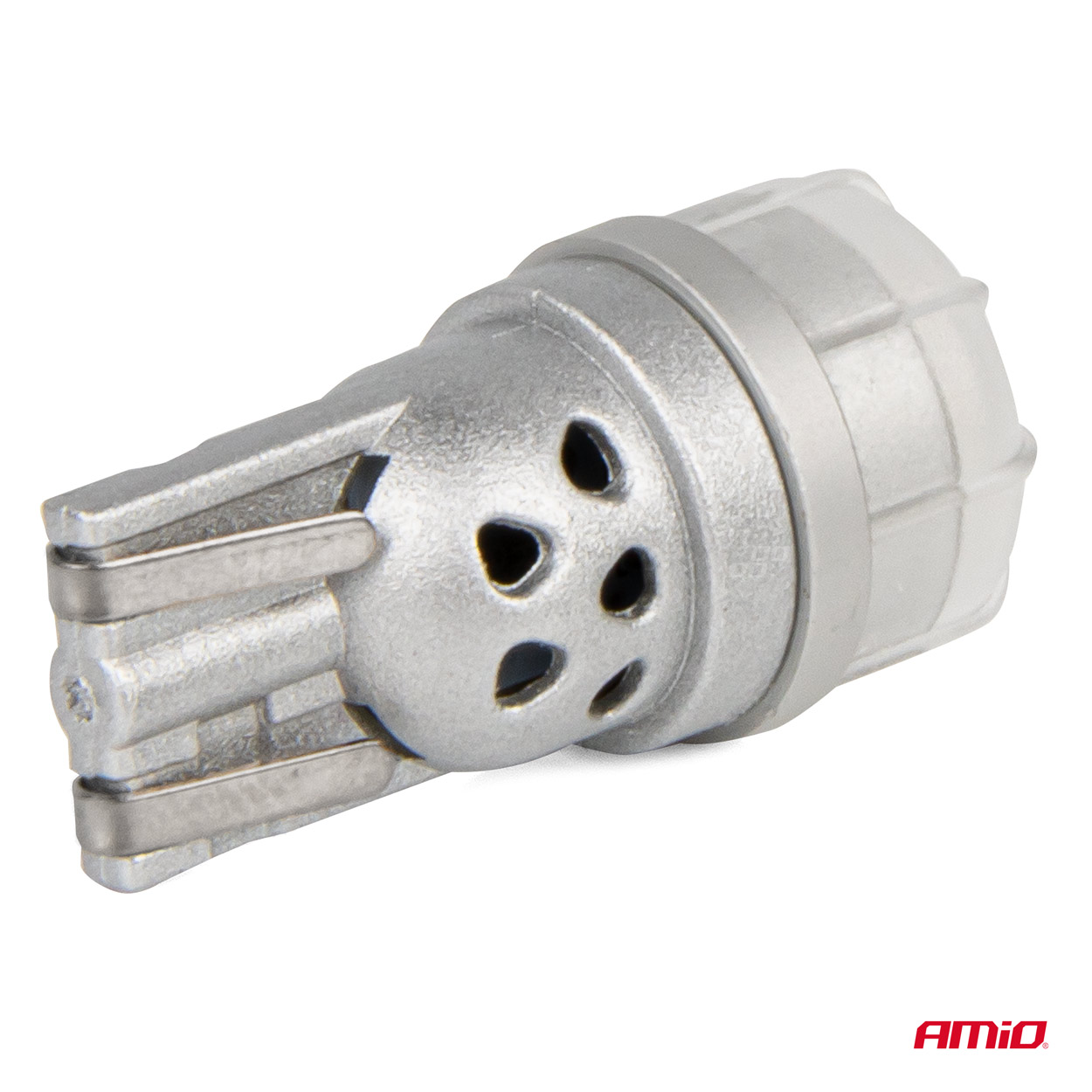 AMIO - Λαμπακια LED T10 W5W 12/24V 3X3020 Smd LED Λευκο Pure Light Series - 2 Τεμ. (03725/AM) - Thumbnail 4
