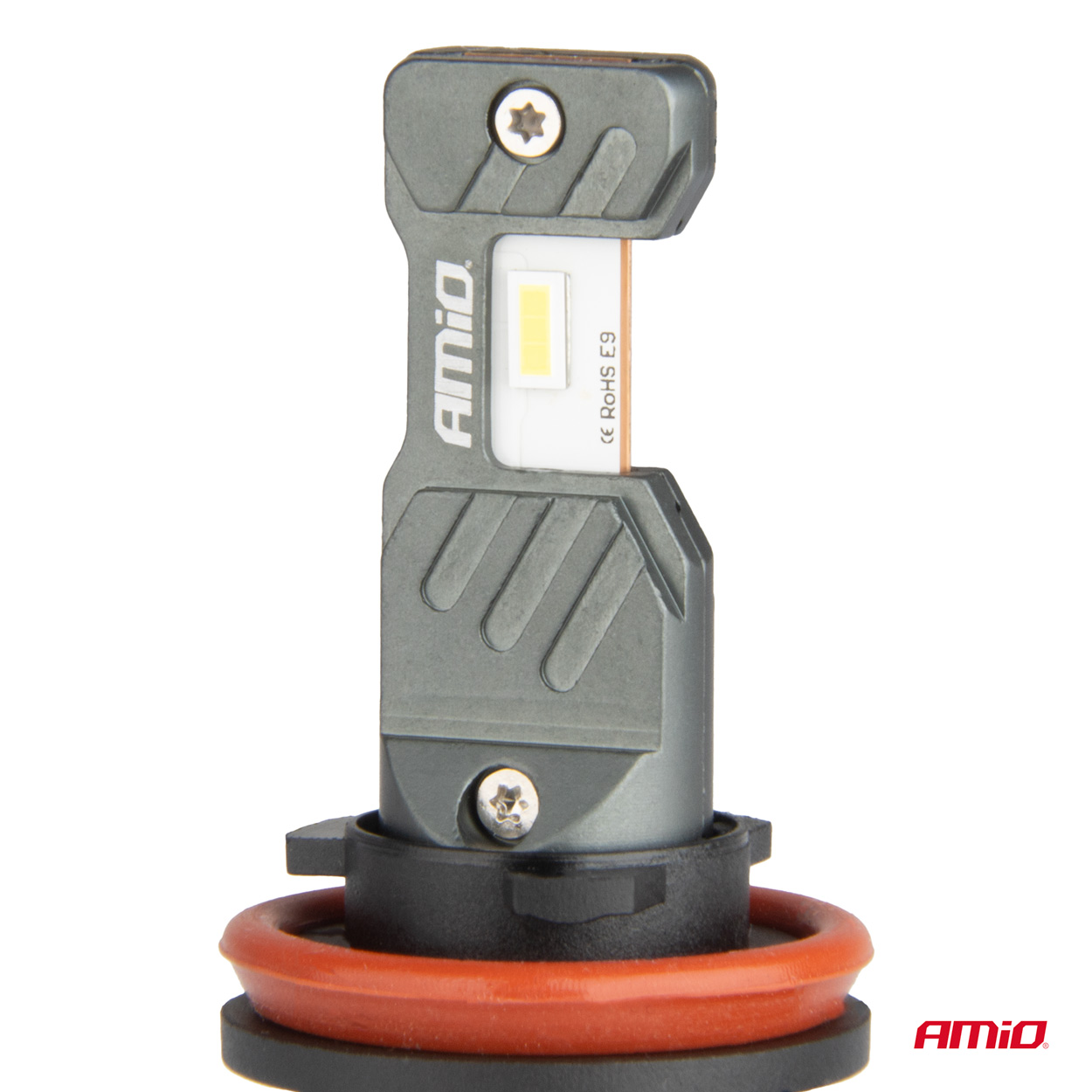 AMIO - Λαμπες LED H8/H9/H11/H16 12V 60W 6.000K 5.600LM +400% LED Can-bus Hybrid Series - 2 Τεμ. (04116/AM) - Thumbnail 2