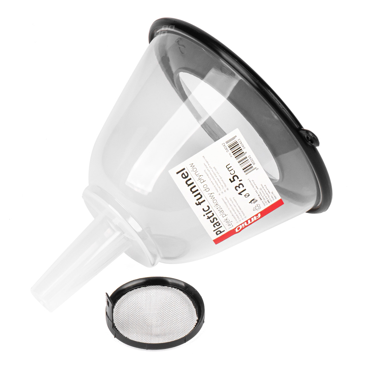 Amio - ΧΩΝΙ ΚΑΥΣΙΜΟΥ135mm/ΜΗΚΟΣ: 160mm ΜΕ ΚΑΠΑΚΙ ΠΛΑΣΤΙΚΟ - 1 ΤΕΜ. (04042/AM)