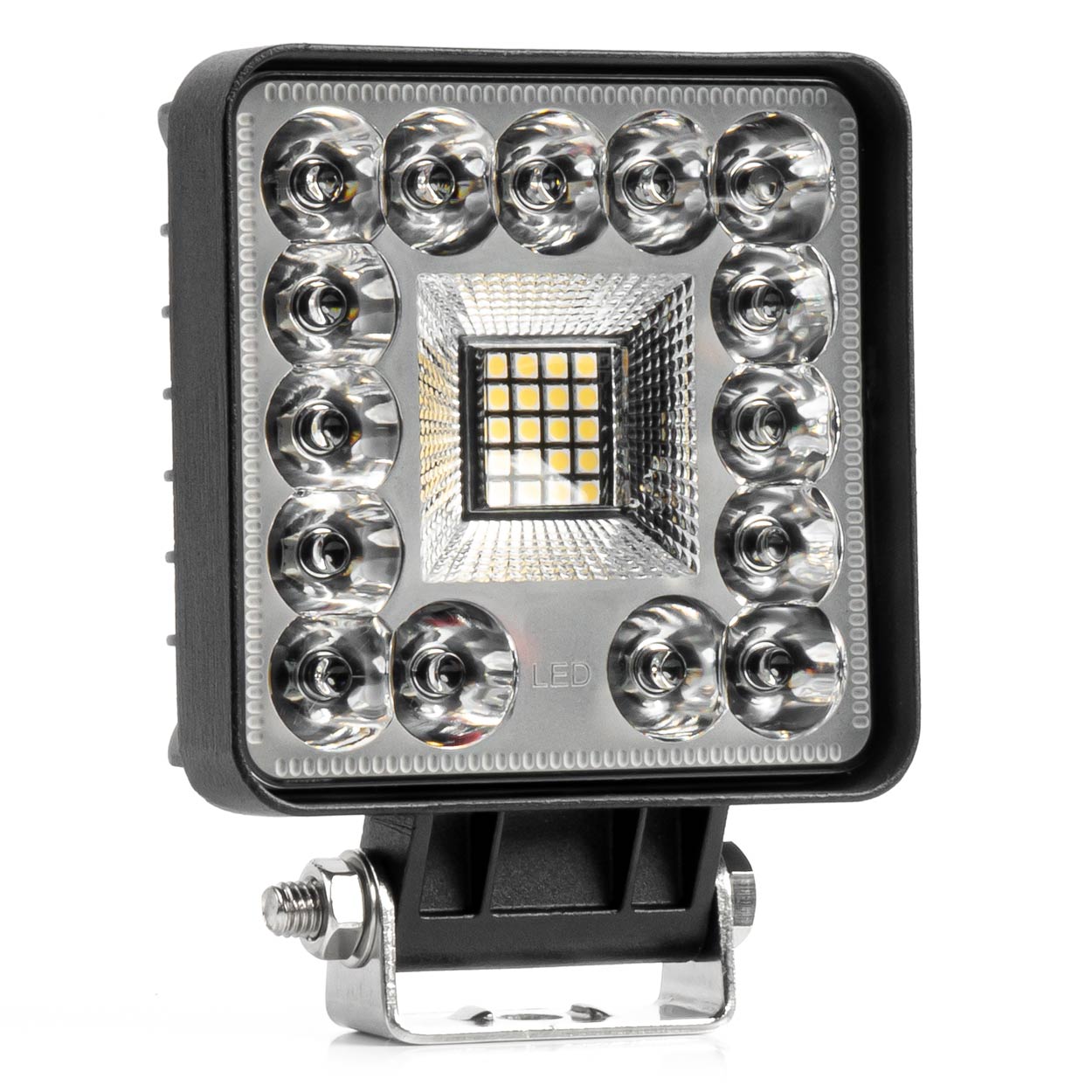 Amio - ΠΡΟΒΟΛΕΑΣ ΕΡΓΑΣΙΑΣ ΤΕΤΡΑΓΩΝΟΣ LED 96W 9-36V 8.000lm 6.500K AWL61 - 1 ΤΕΜ. (04202/AM)
