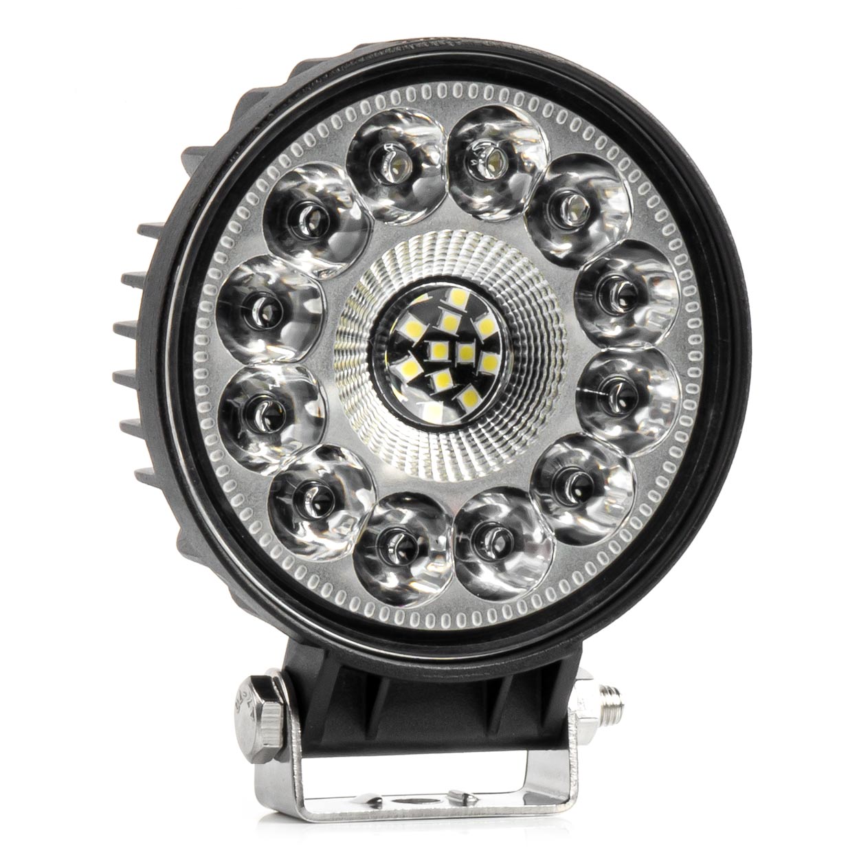 Amio - ΠΡΟΒΟΛΕΑΣ ΕΡΓΑΣΙΑΣ ΣΤΡΟΓΓΥΛΟΣ LED 96W 9-36V 9.600lm 6.500K AWL62 - 1 ΤΕΜ. (04203/AM)
