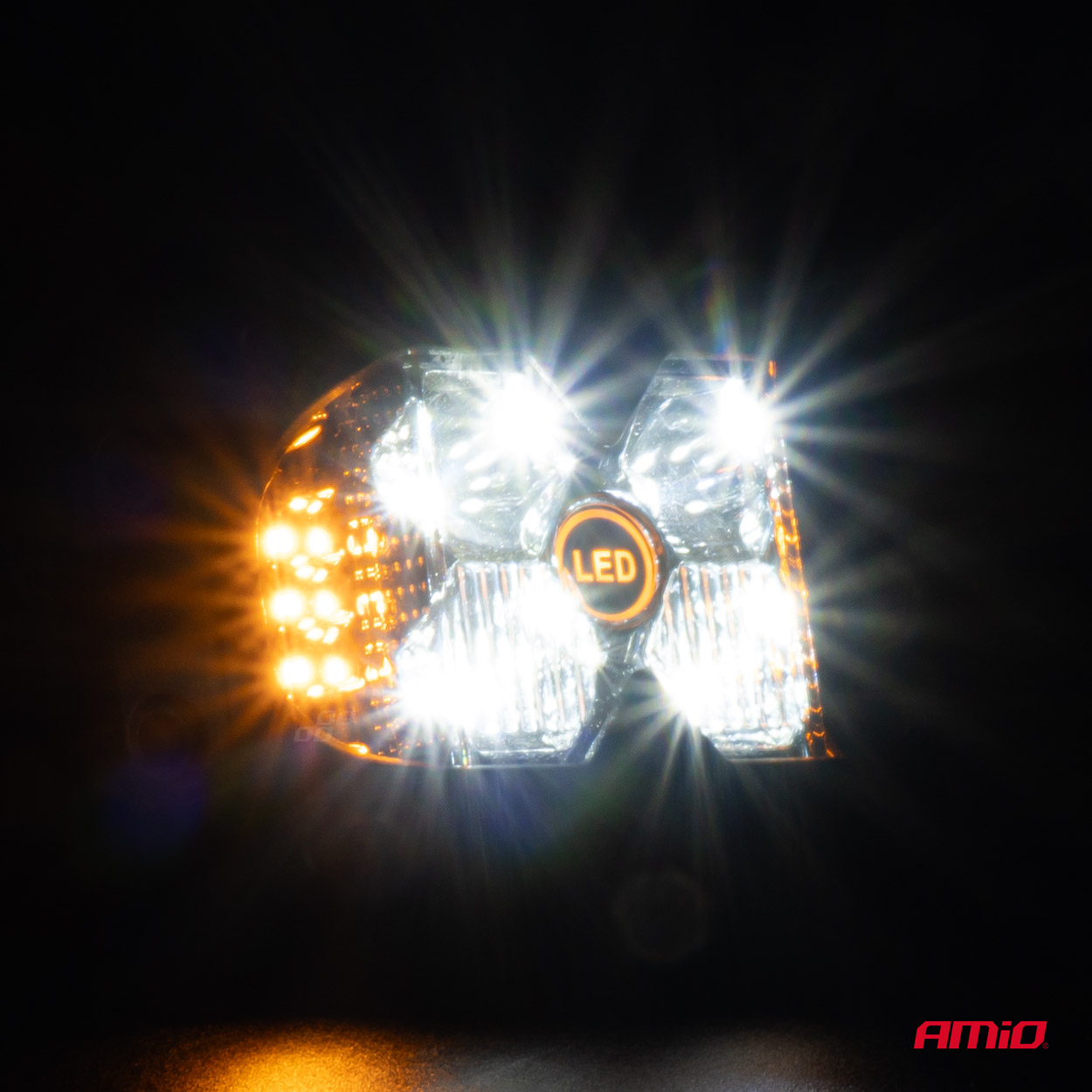 AMIO - Προβολεας Εργασιας Τετραγωνος LED 60W 9-36V 6.000LM 6.500K AWL66 - 1 Τεμ. (04207/AM) - Thumbnail 2