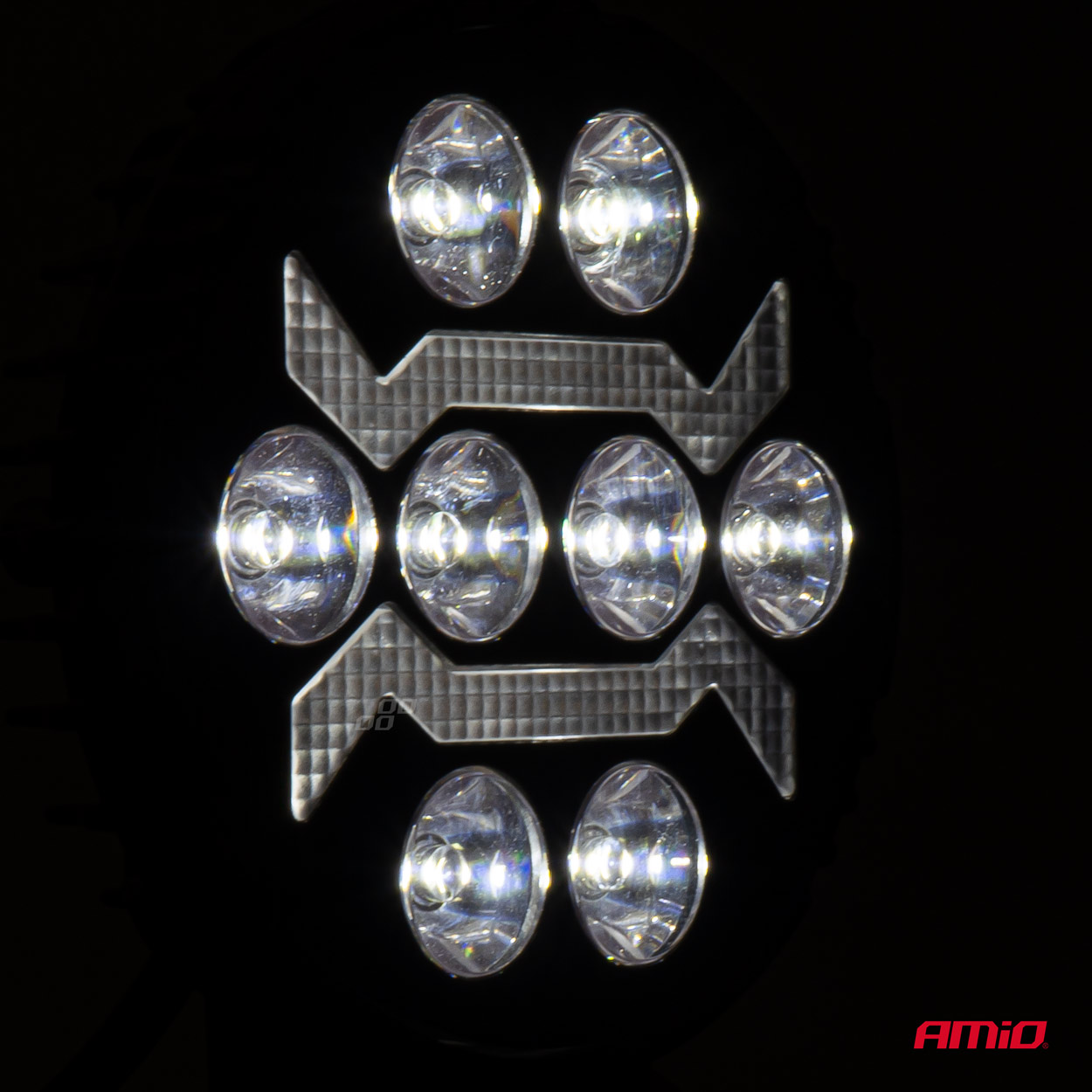 AMIO - Προβολεας Εργασιας Στρογγυλος LED 54W 9-36V 10.000LM 6.500K AWL69 - 1 Τεμ. (04210/AM) - Thumbnail 2