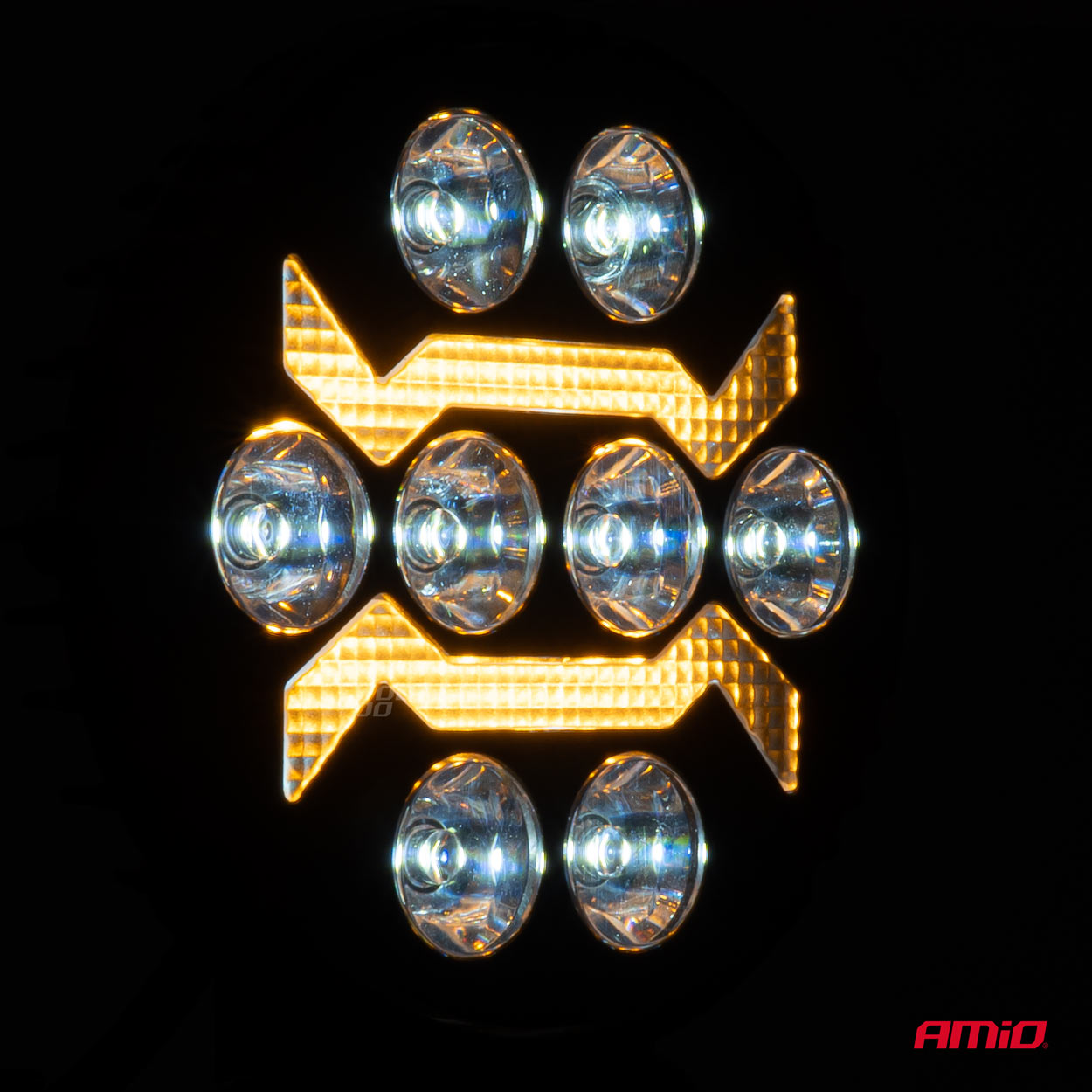 AMIO - Προβολεας Εργασιας Στρογγυλος LED 54W 9-36V 10.000LM 6.500K AWL69 - 1 Τεμ. (04210/AM) - Thumbnail 3