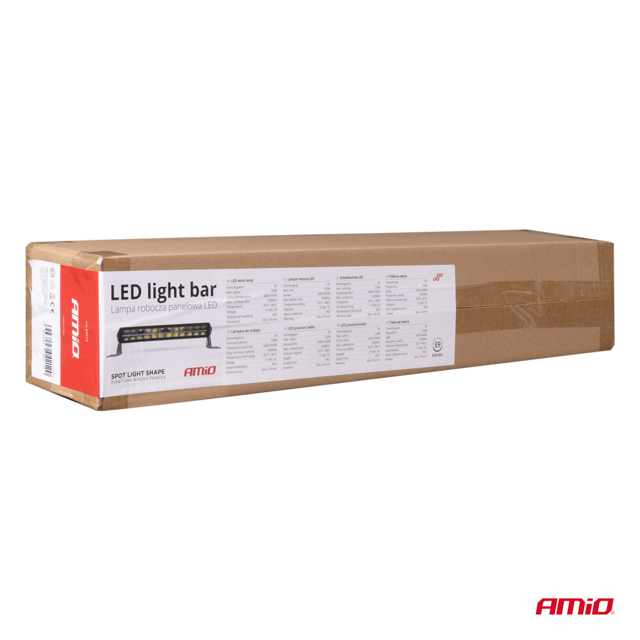 AMIO - Προβολεας Εργασιας 9-36V 120W 6.500K 12.000LM 560X78X76MM Μπαρα LED AWL71 - 1 Τεμ. (04212/AM) - Thumbnail 11