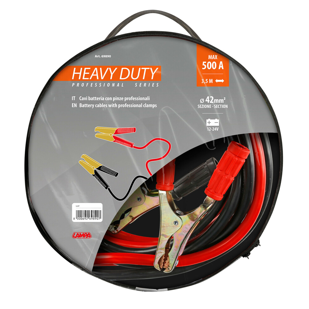 Ρευματοδοτες Professional Series Heavy Duty 500A 350CM LAMPA - 1 Τεμ. - Thumbnail 4