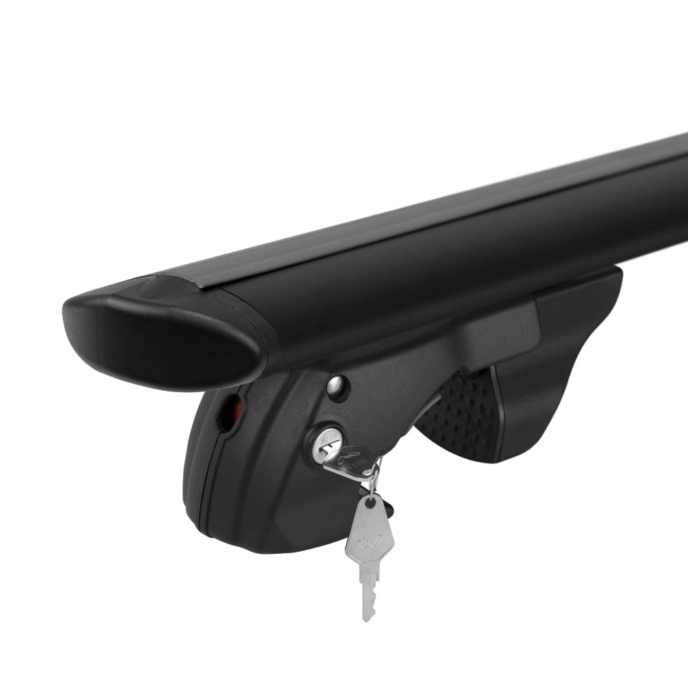 Μπαρες Οροφης Αλουμινιου Fender Xl 134 Cm Σε Μαυρο Χρωμα Για Οροφη Με Standard / Raised Rails MENABO - 2 Τεμ. - Thumbnail 3