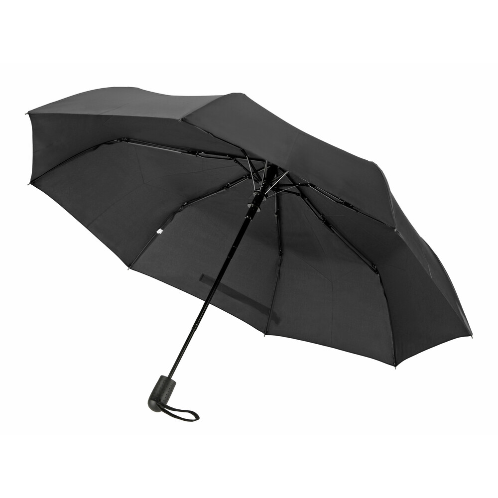 Ομπρελα Compact Midi Φ98CM Αντιανεμικη Με Αυτοματο Ανοιγμα Σε Μαυρο Χρωμα LAMPA - 1 Τεμ. - Thumbnail 3