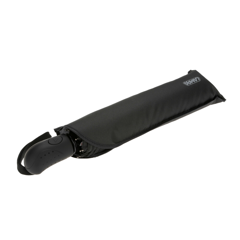 Ομπρελα Compact Midi Φ98CM Αντιανεμικη Με Αυτοματο Ανοιγμα Σε Μαυρο Χρωμα LAMPA - 1 Τεμ. - Thumbnail 4