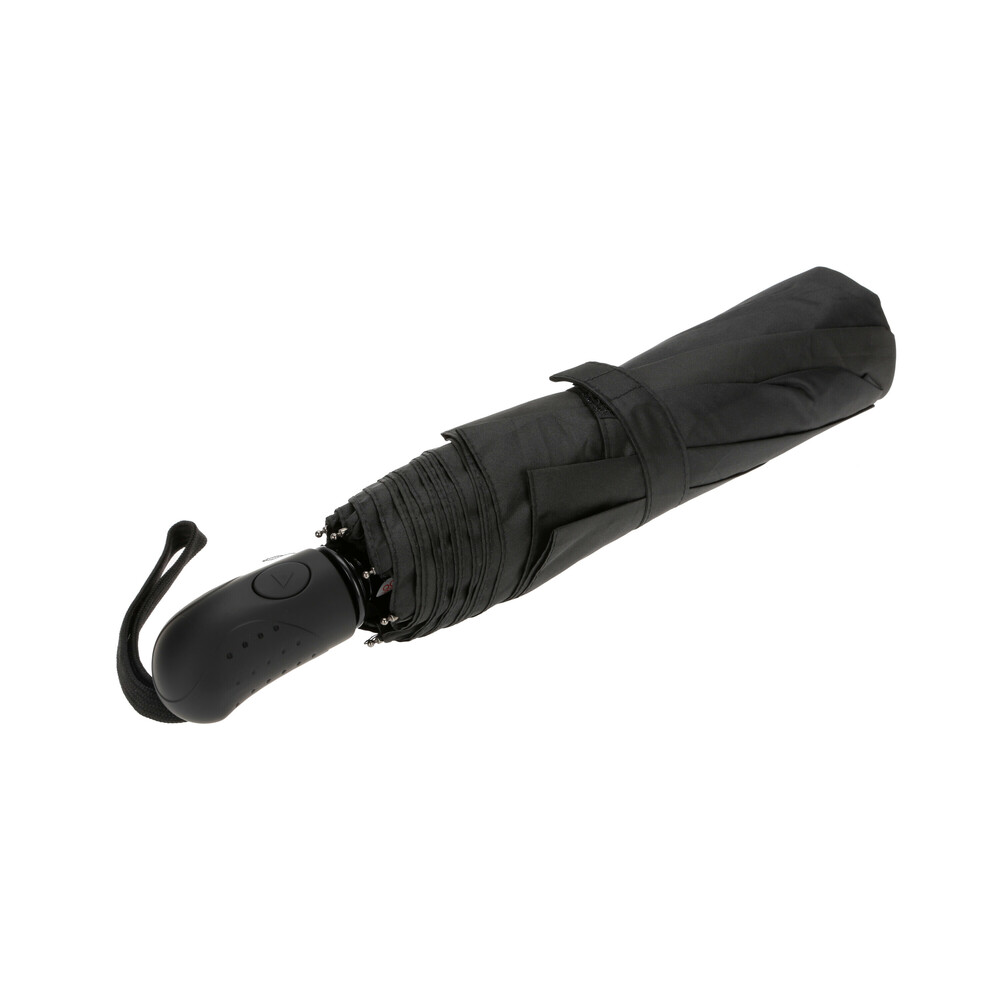 Ομπρελα Compact Midi Φ98CM Αντιανεμικη Με Αυτοματο Ανοιγμα Σε Μαυρο Χρωμα LAMPA - 1 Τεμ. - Thumbnail 5