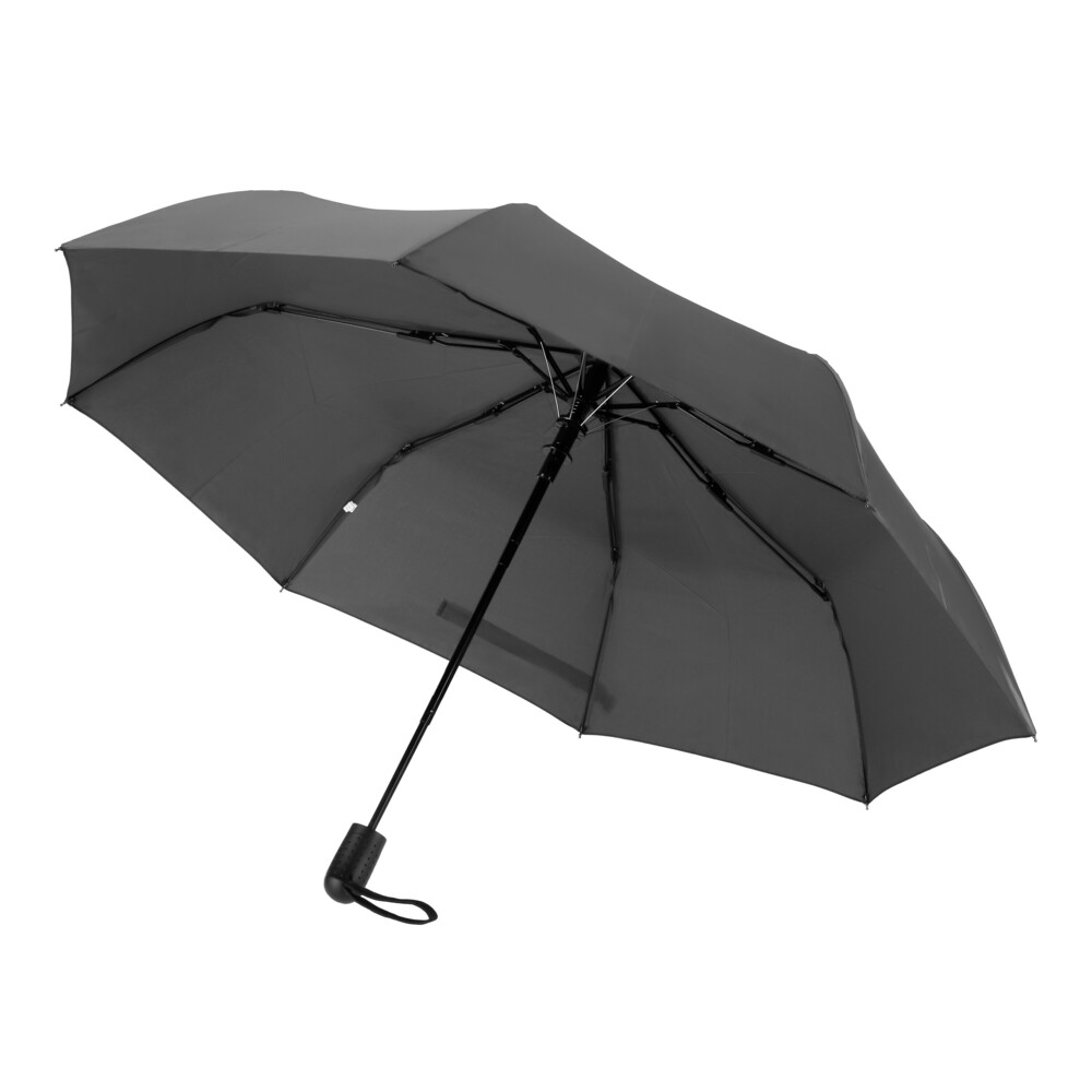 Ομπρελα Compact Midi Φ98CM Αντιανεμικη Με Αυτοματο Ανοιγμα Σε Γκρι Χρωμα LAMPA - 1 Τεμ. - Thumbnail 3