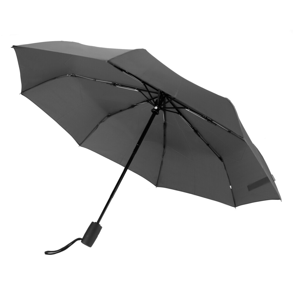Ομπρελα Compact Top Φ97CM Αντιανεμικη Αυτοματο Ανοιγμα/κλεισιμο Σε Γκρι Χρωμα LAMPA - 1 Τεμ. - Thumbnail 3