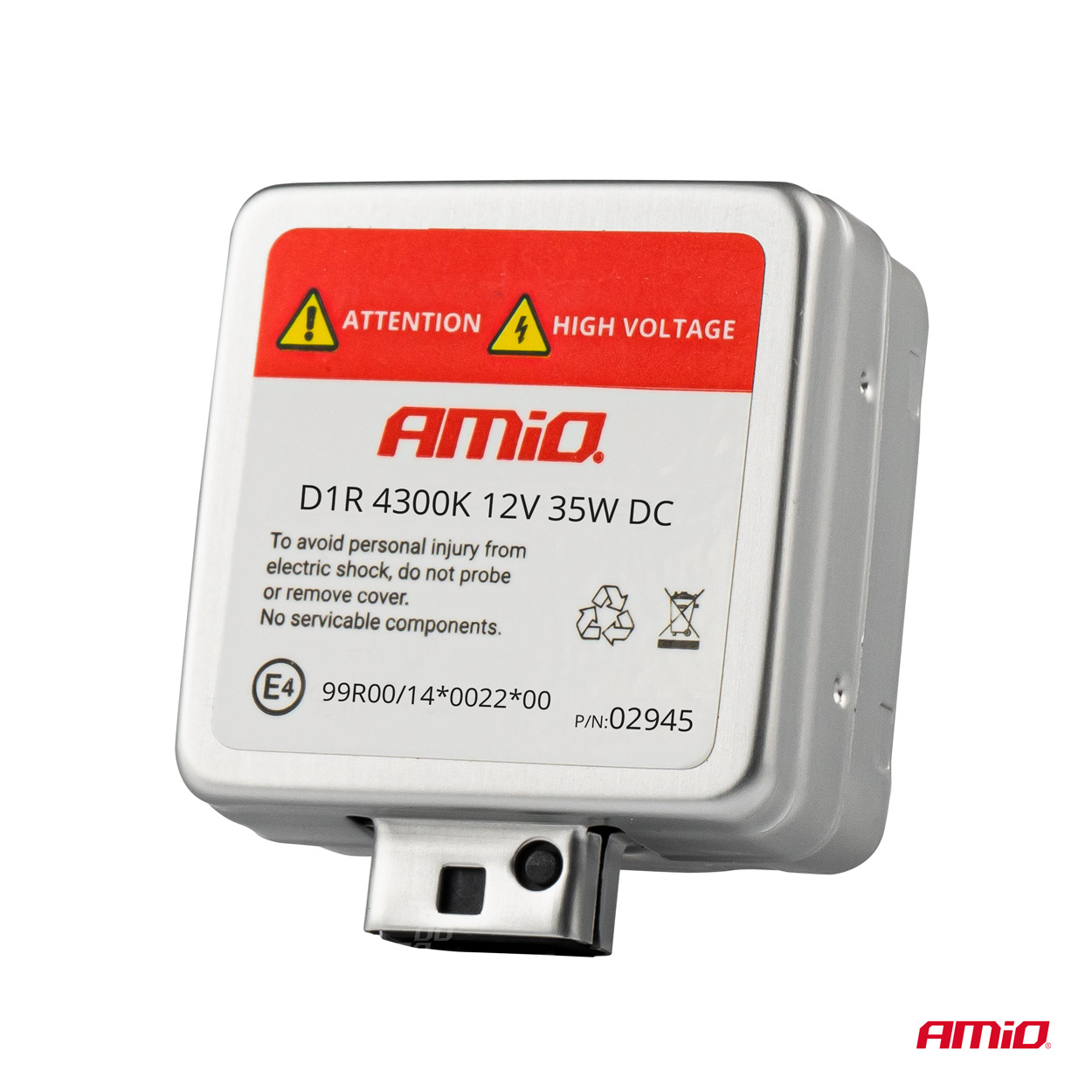 AMIO - Ανταλλακτικη Λαμπα Basic D1R 12V 4.300K 35W - 1 Τεμ. (02945/AM) - Thumbnail 2