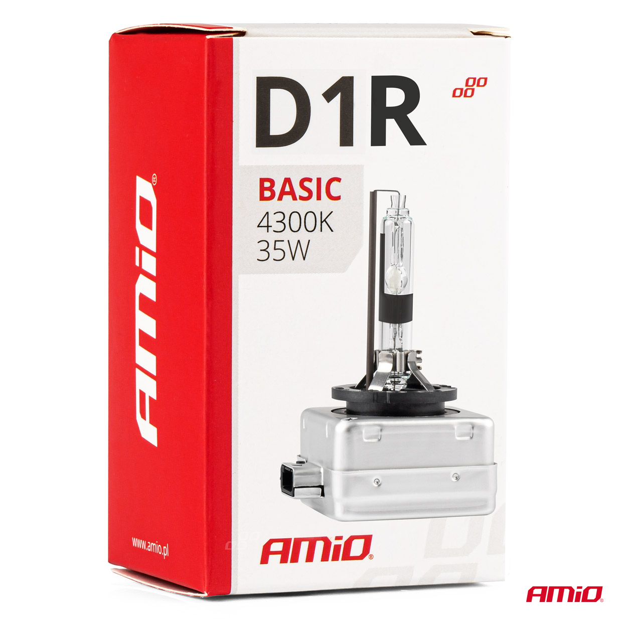 AMIO - Ανταλλακτικη Λαμπα Basic D1R 12V 4.300K 35W - 1 Τεμ. (02945/AM) - Thumbnail 3