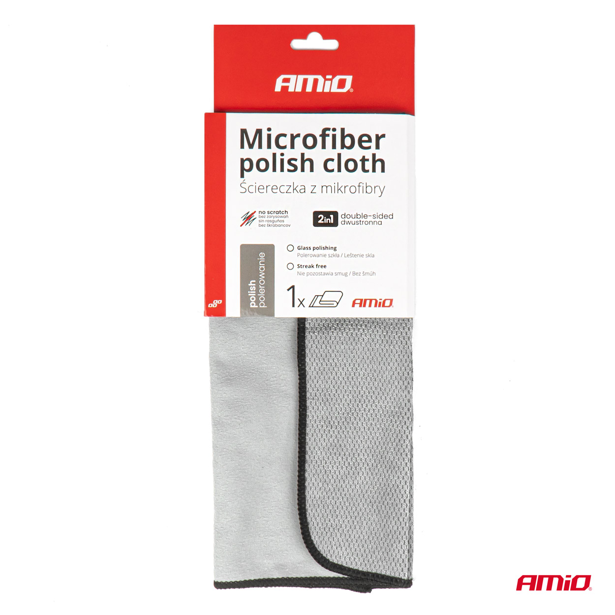 AMIO - Πανακι Γυαλισματος Μικροφιμπρα 30X40CM 230GR/M2 - 1 Τεμ. (03975/AM) - Thumbnail 5