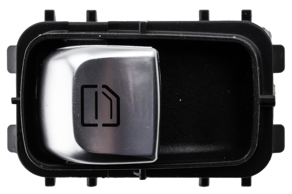 Μονος Διακοπτης Παραθυρων Για Mercedes C-klas W205 2013+ / V-klas W447 2014+ / Vito 2014+ / Glc 2015+ 4PINS Ασημι/μαυρη Βαση ORIG.2059051513/A2059051513 Ντυ - 1 Tem. - Thumbnail 3