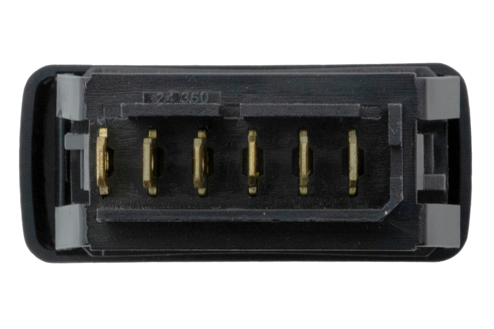 Μονος Διακοπτης Παραθυρων Για Renault Clio Ii 1998+ / Kangoo 1997+ 6PINS ORIG.7700838098 Ντυ - 1 Tem. - Thumbnail 5