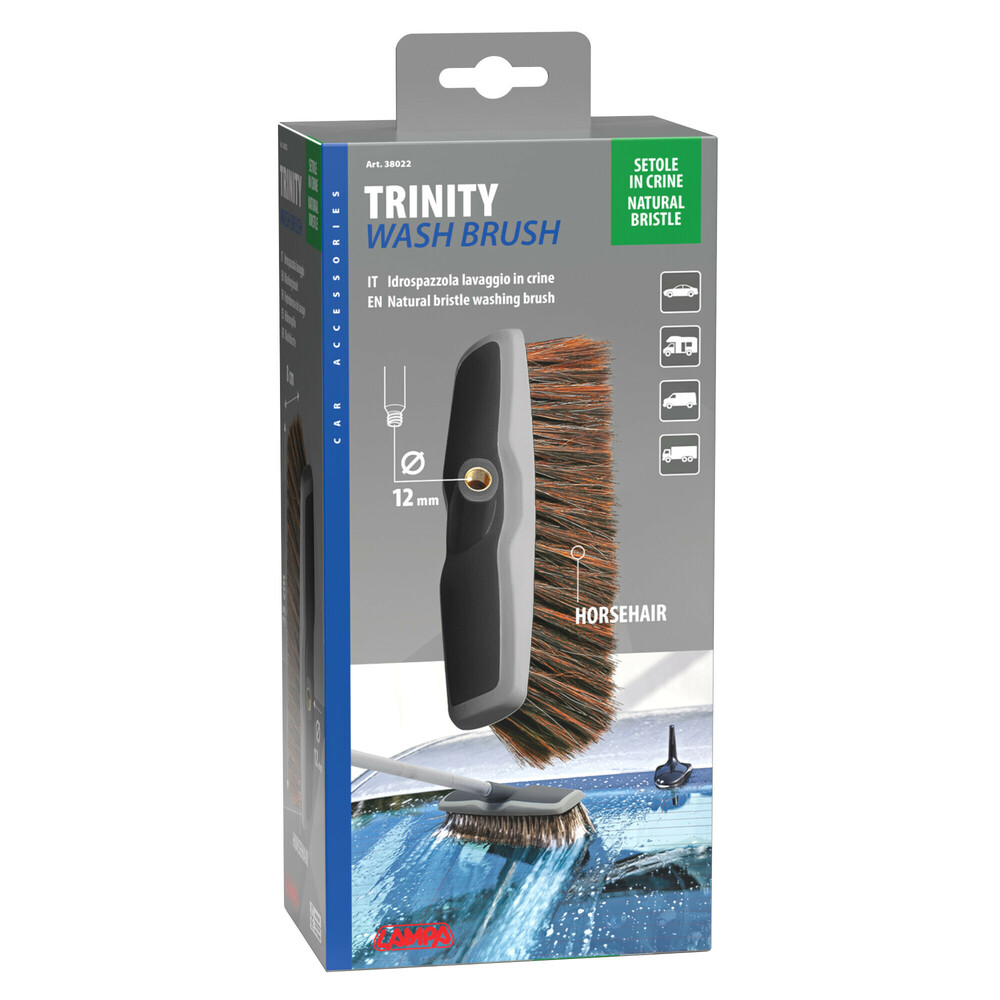 Βουρτσα Πλυσιματος Με Φυσικη Τριχα Trinity 25X8CM Για Κονταρια (L3802.4/L3802.5/L3802.6) LAMPA - 1 Τεμ. - Thumbnail 6