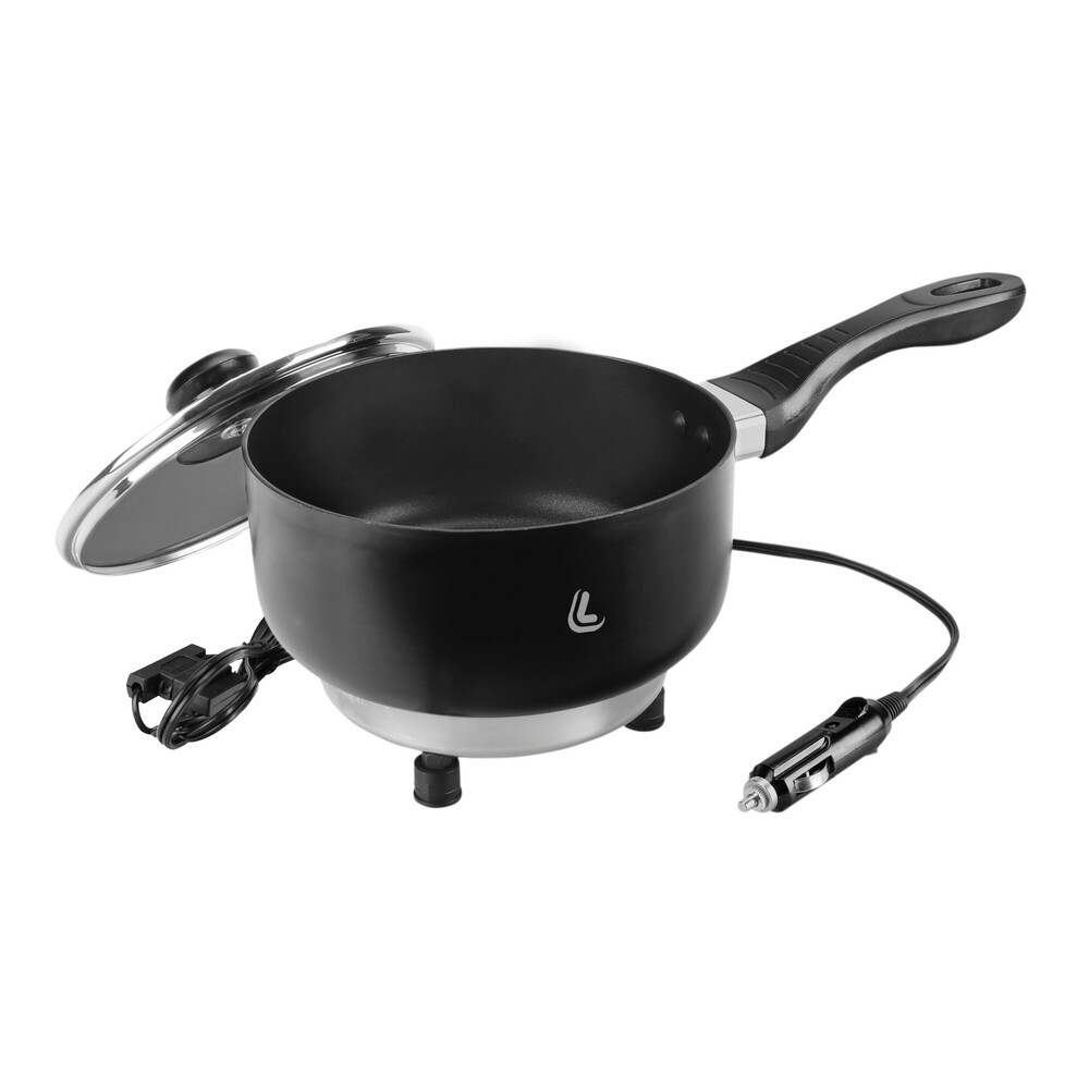Lampa – Ηλεκτρικό Τηγάνι / Κατσαρολάκι 12V 170W Ø18cm 1.9L, απολαύστε ζεστό μαγειρευτό φαγητό σε κάθε σας ταξίδι – 1 Τεμ. (L9712.2)
