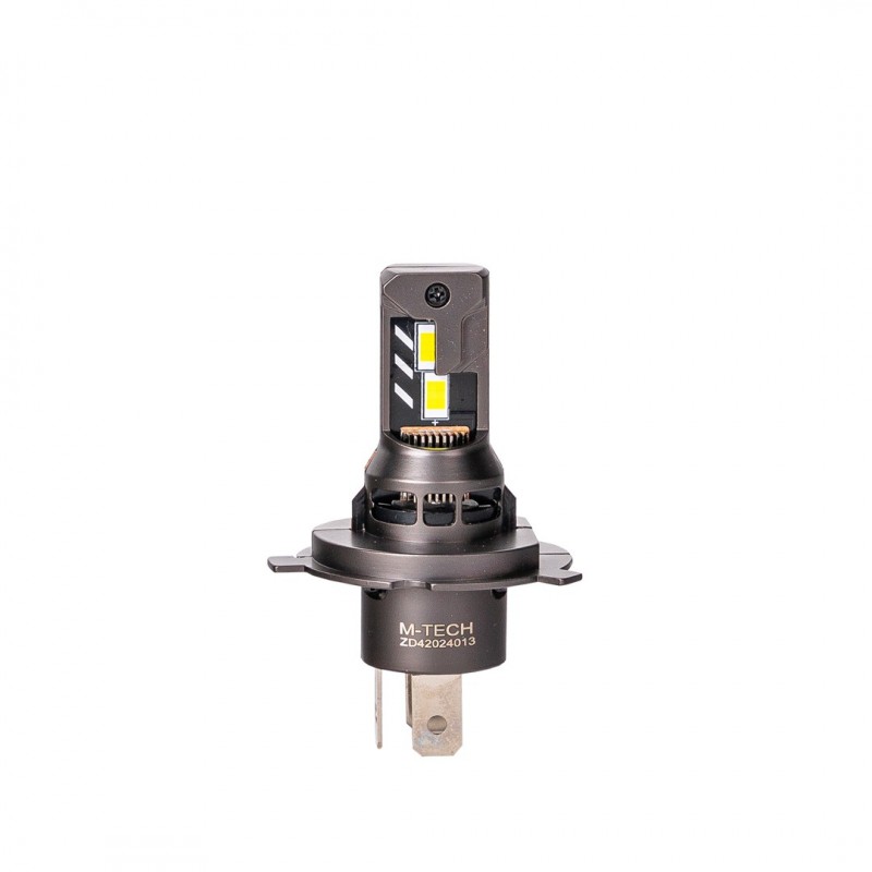 Λαμπeς LED H4 12V 6.000K 35W 4.000LM LED Canbus CSP3570 Prεμιum Smart Series  M-TECH - 2 Τεμ. - Thumbnail 2