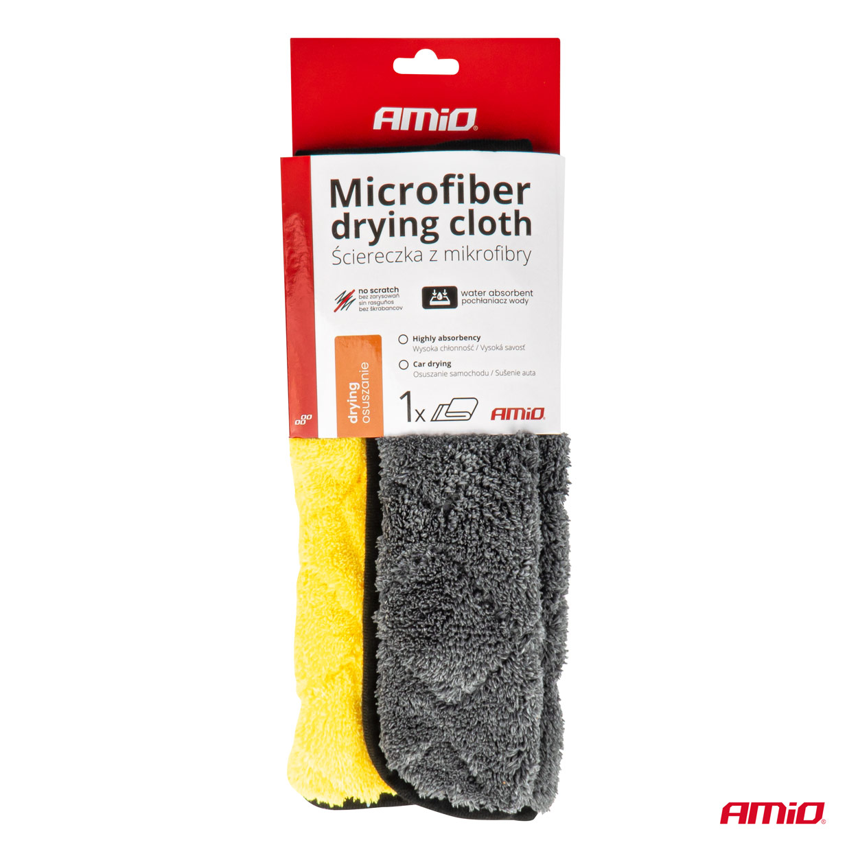 AMIO - Πανακι Στεγνωματος Μικροφιμπρα 40X30CM 800GR/M2 - 1 Τεμ. (03980/AM) - Thumbnail 5