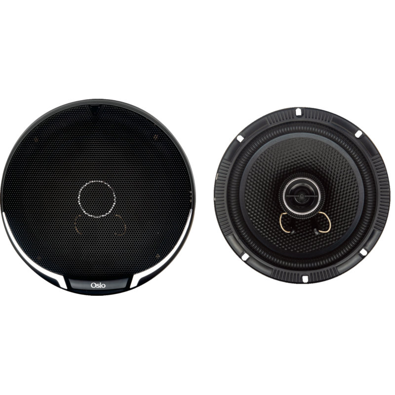 ΗΧΕΙΑ 2 ΔΡΟΜΩΝ 6,5inc 165mm ΣΤΡΟΓΓΥΛΑ 200W 86dB OSIO - 2 ΤΕΜ.