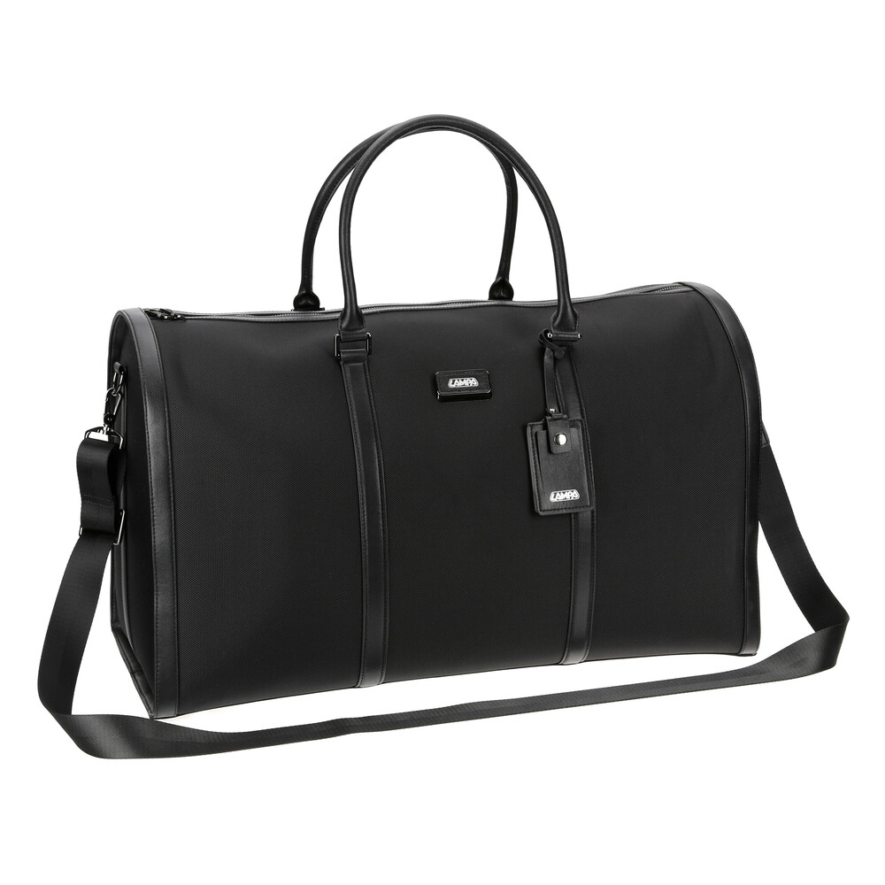ΤΣΑΝΤΑ ΠΛΑΤΗΣ ΧΕΙΡΟΣ DUFFLE BAG DF-01 ΣΕ ΜΑΥΡΟ ΧΡΩΜΑ 60x35x30cm